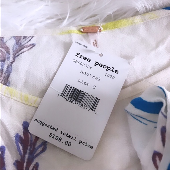 Free People NWT women clear skies shift dress.“ S” - Picture 4 of 8